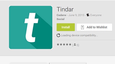 Tindar app